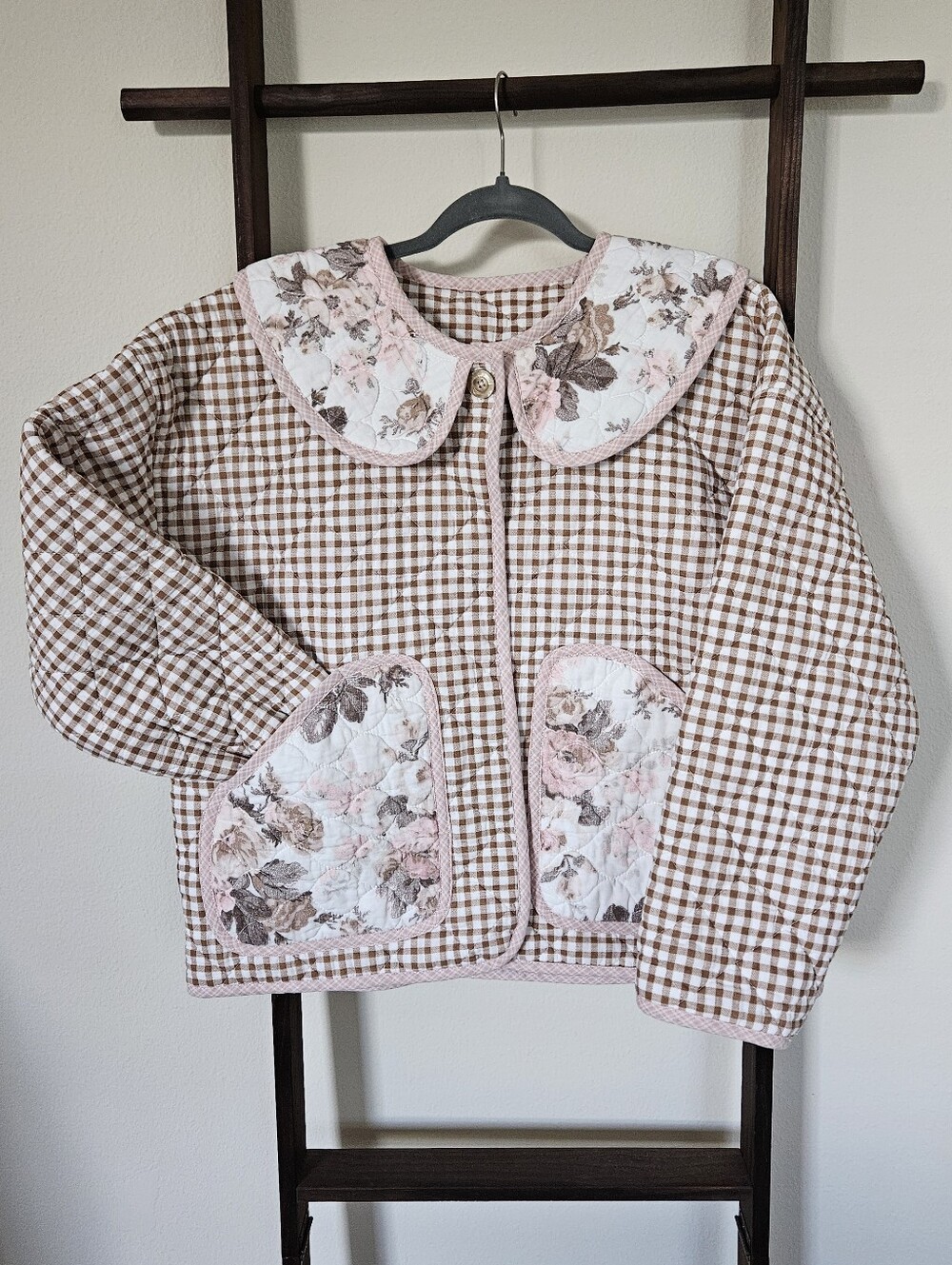 Womens Handmade Quilted Jacket